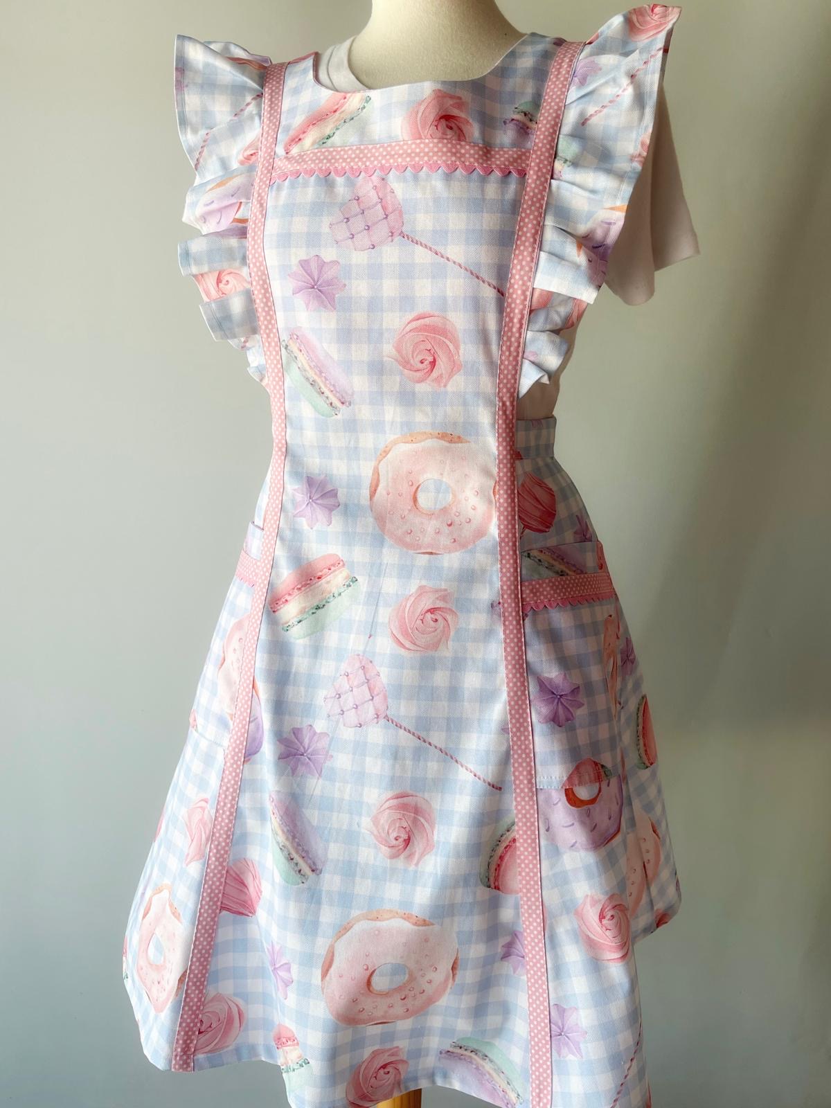 Delantal Vintage con Volantes