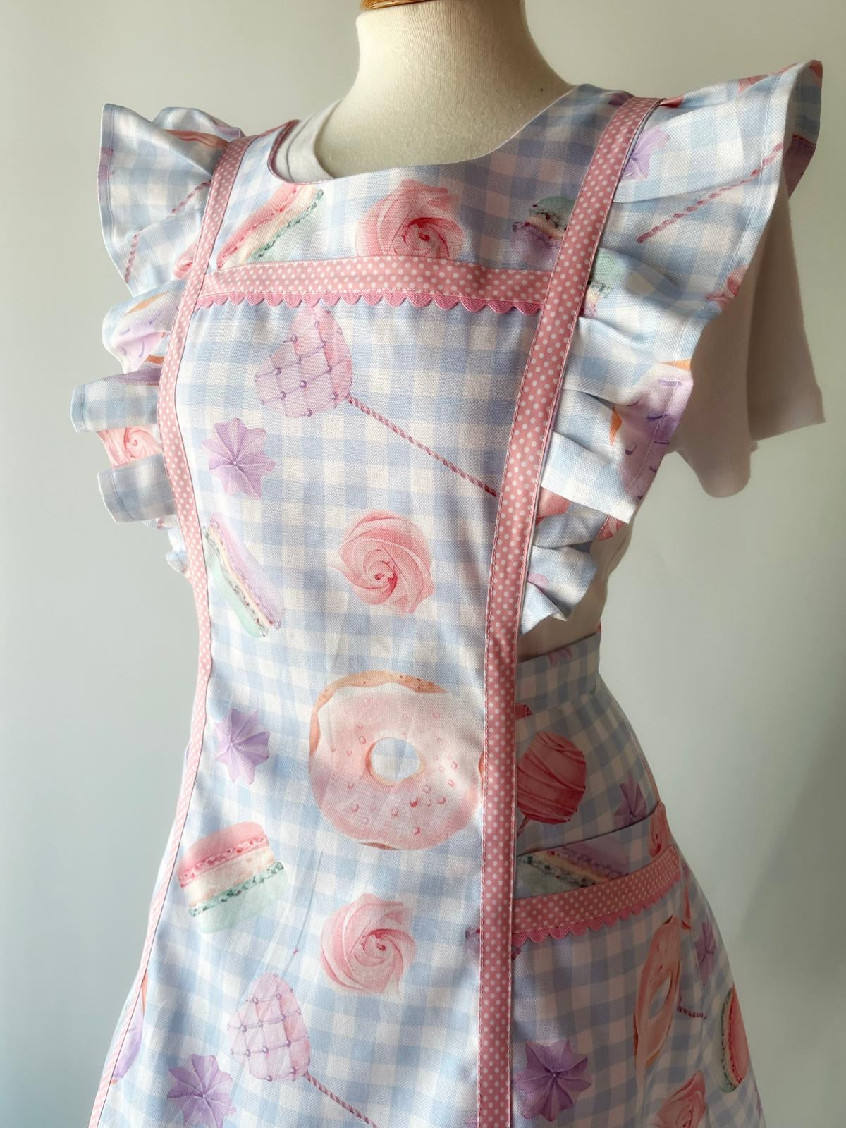 Delantal Vintage con Volantes