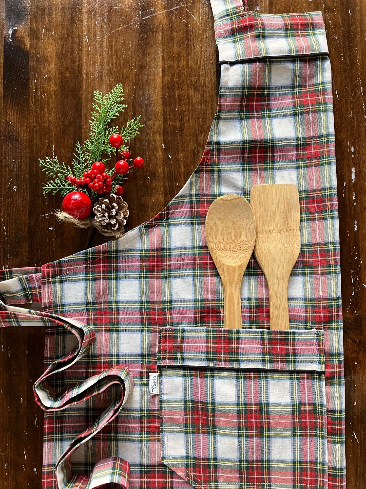 Delantal navideño