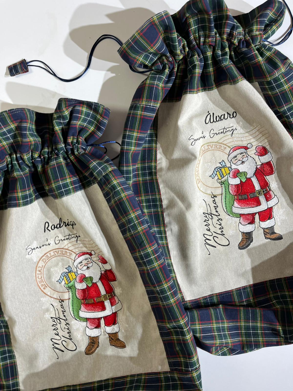 Saco Navideño Personalizado