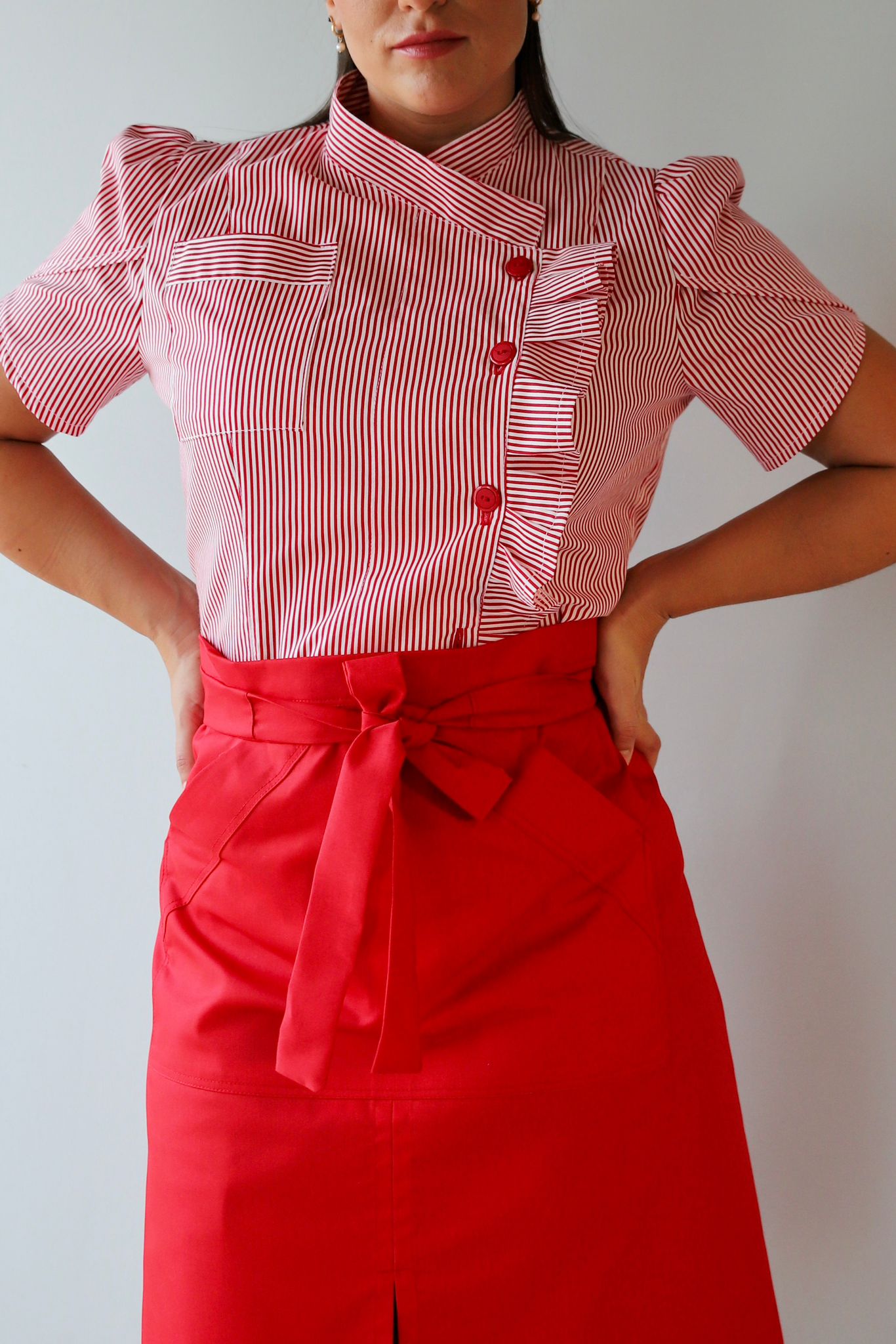 Chaquetilla Nélida con volantes