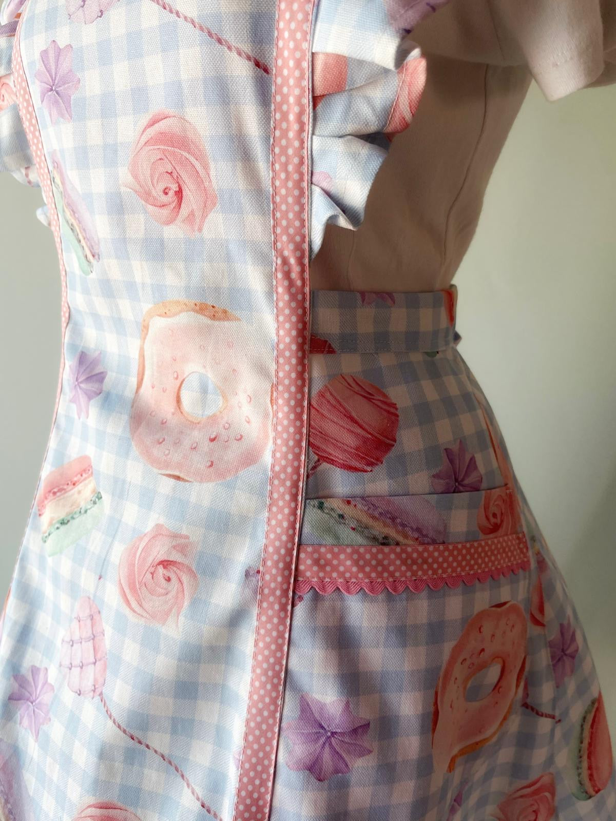 Delantal Vintage con Volantes