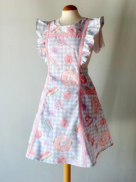 Delantal Vintage con Volantes