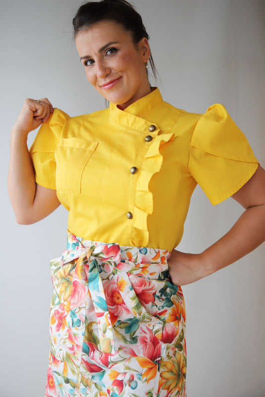 Chaquetilla Nélida con volante