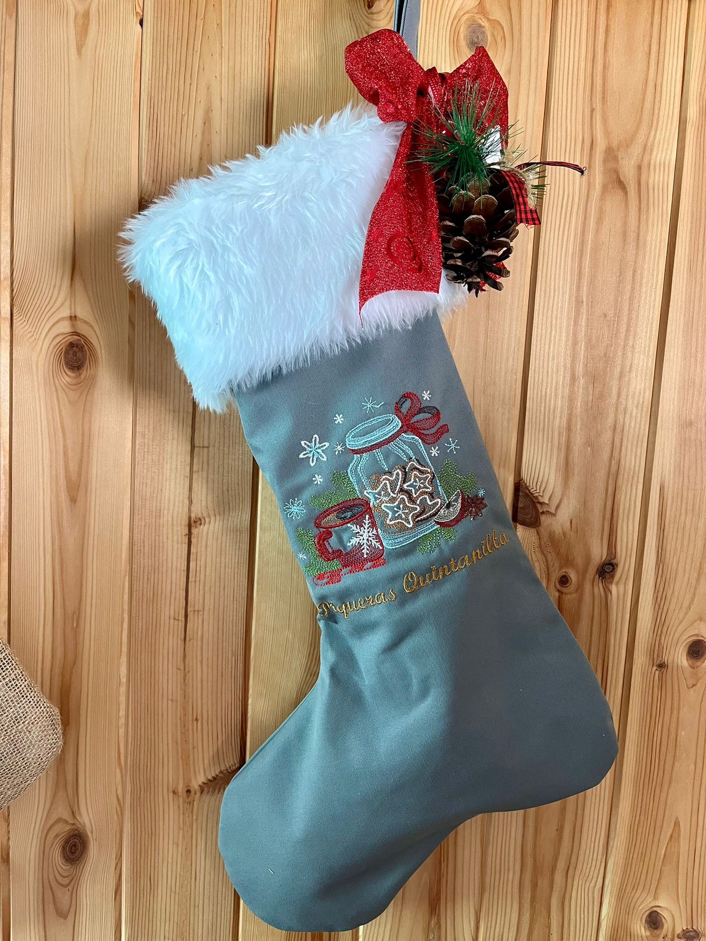 Calcetín navideño