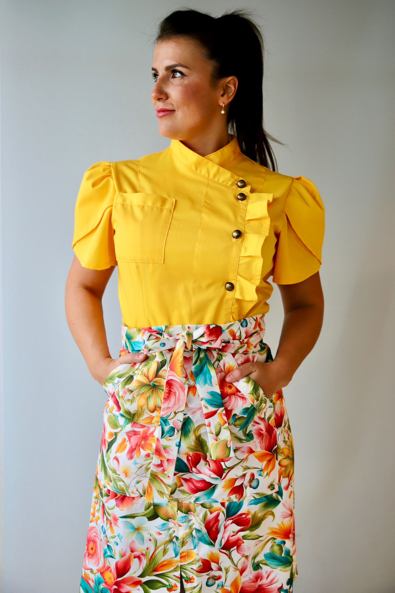 Chaquetilla Nélida con volante